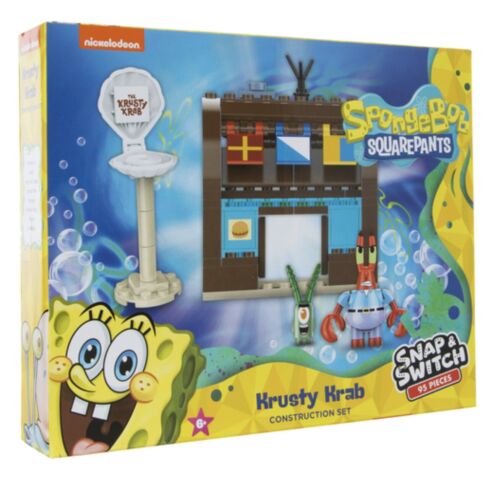 spongebob squarepants Snap & Switch Krusty Krab construction set!