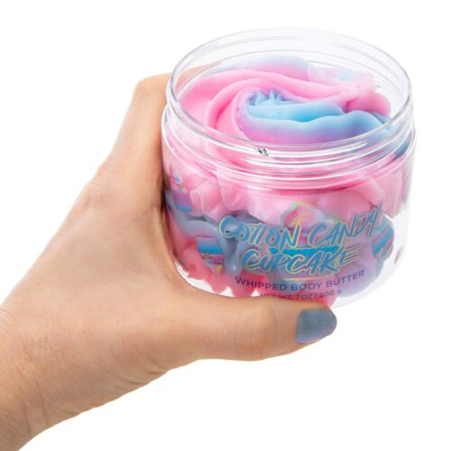 NEW COTTON CANDY CUPCAKE scented whipped body butter candy & creamy coconut