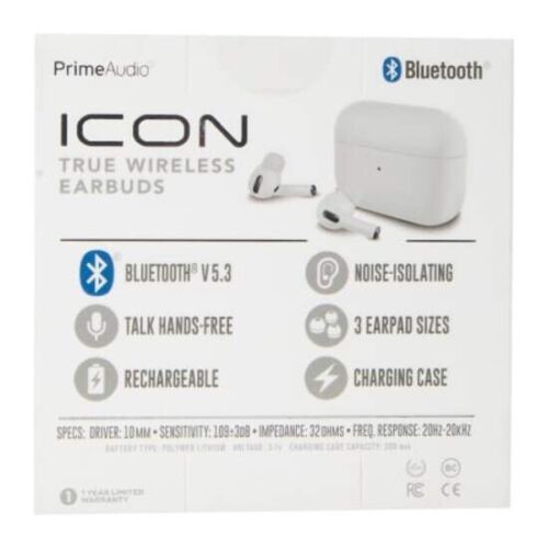 Icon Wireless Bluetooth® Earbuds With Mic