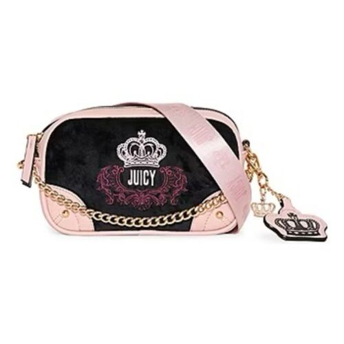 Juicy by Juicy Couture Velour Slim Crossbody Bag, One Size