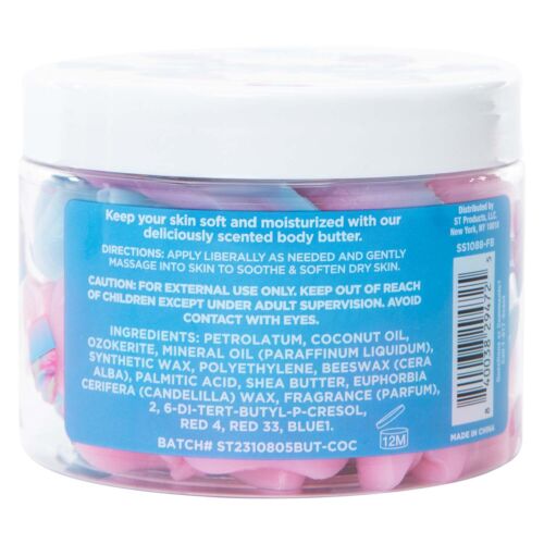 NEW COTTON CANDY CUPCAKE scented whipped body butter candy & creamy coconut