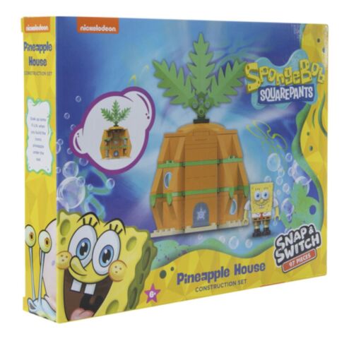 SpongeBob Squarepants Pineapple House Snap & Switch Construction Set New Sealed