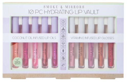 Smoke & Mirrors 10-Piece Hydrating Lip Oils Gift Set