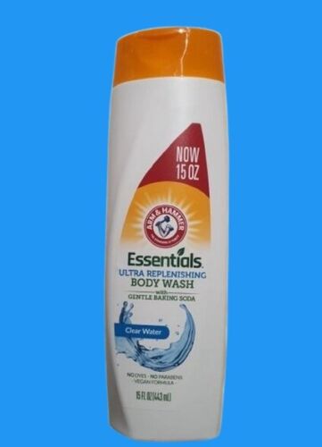 Arm & Hammer Essentials Ultra Replenishing Body Wash With Gentle BakingSoda 15OZ