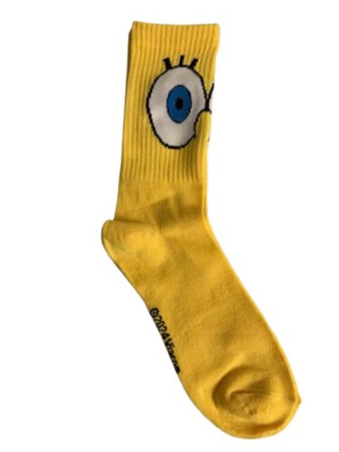 NEW Men's (Or Women's) SpongeBob SquarePants Crew Socks Adult Shoe Size 6-13