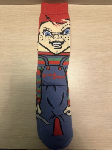 Unisex Horror Movie Cartoon Tube Socks(Chucky)