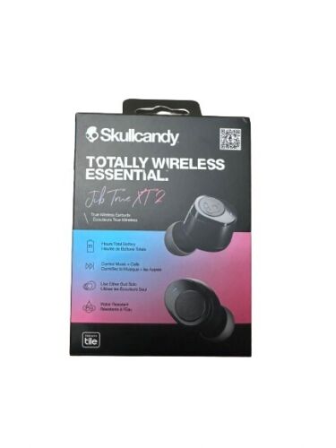 Skullcandy Jib True XT 2 True Wireless Earbud Headphones in Black