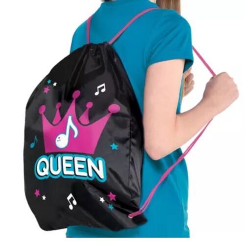 Queen Polyester Drawstring Backpack