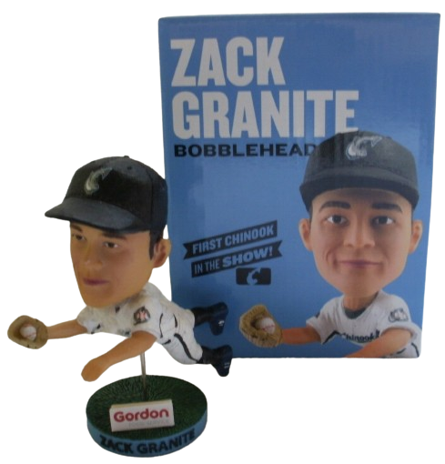 2018 Lakeshore Chinooks Texas Rangers Twins Zack Granite Bobblehead In Box