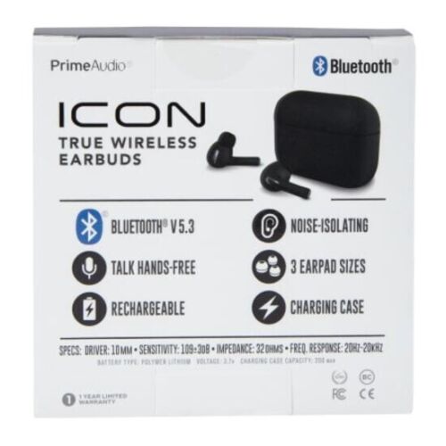 Icon Wireless Bluetooth® Earbuds With Mic