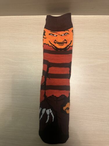 Unisex Horror Movie Cartoon Tube Socks(Freddy Krueger)