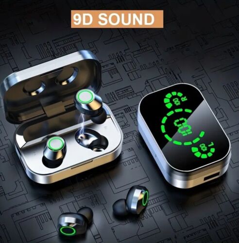 TSW Digital Display Wireless Earbuds